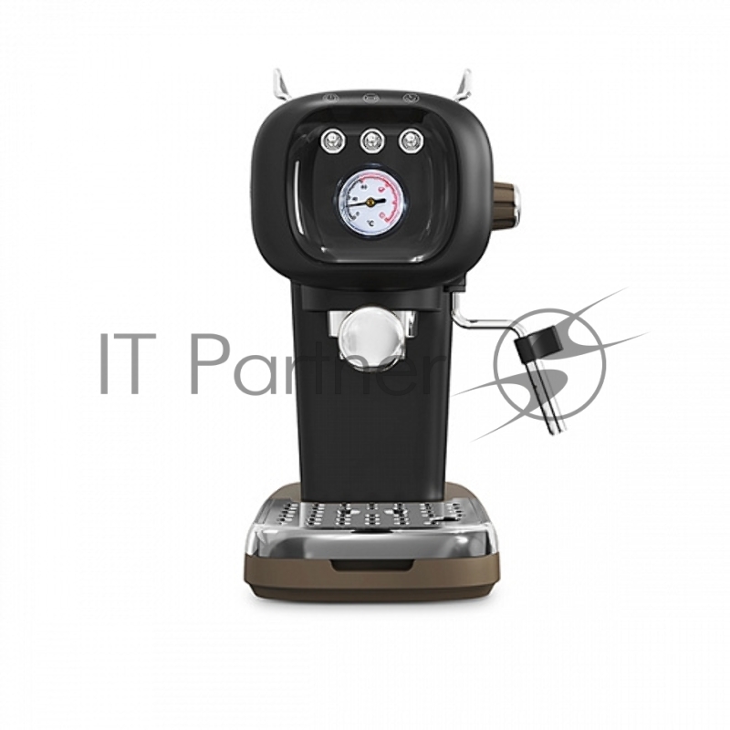 Кофеварка эспрессо BQ CM2004 Black, Мощность 1100 Вт, Давление 20 бар, Объем 0.6 л