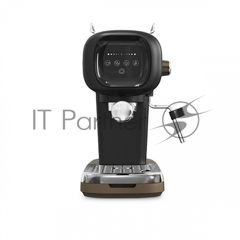 Кофеварка эспрессо BQ CM2005 Black, Мощность 1100 Вт, Давление 20 бар, Объем 0.6 л