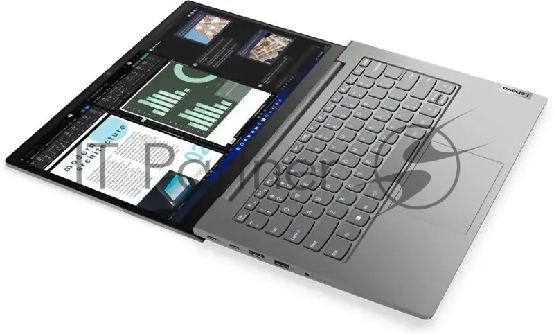Ноутбук Lenovo Thinkbook 14 G4 IAP Core i5 1235U 16Gb SSD512Gb Intel Iris Xe graphics 14 TN FHD (1920x1080) noOS grey WiFi BT Cam Bag (21DHA16LIH)