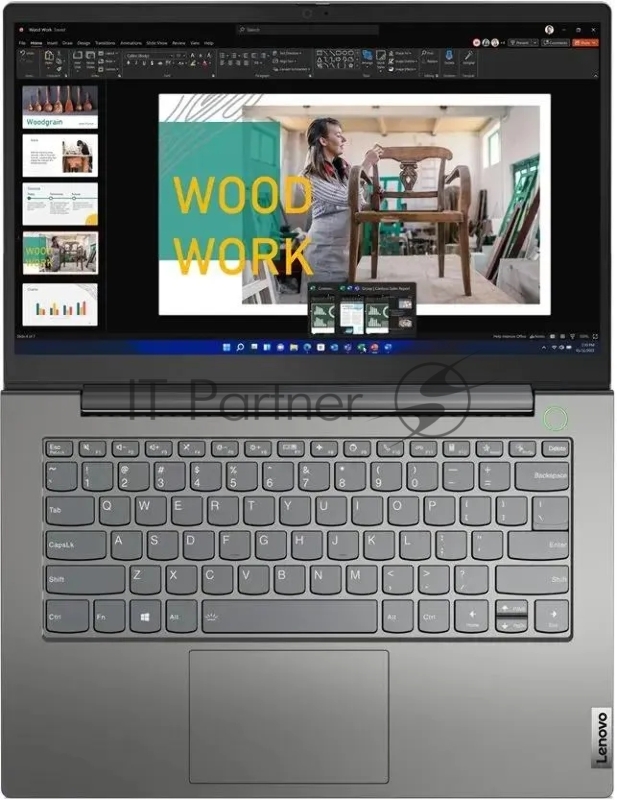 Ноутбук Lenovo Thinkbook 14 G4 IAP Core i5 1235U 16Gb SSD512Gb Intel Iris Xe graphics 14 TN FHD (1920x1080) noOS grey WiFi BT Cam Bag (21DHA16LIH)