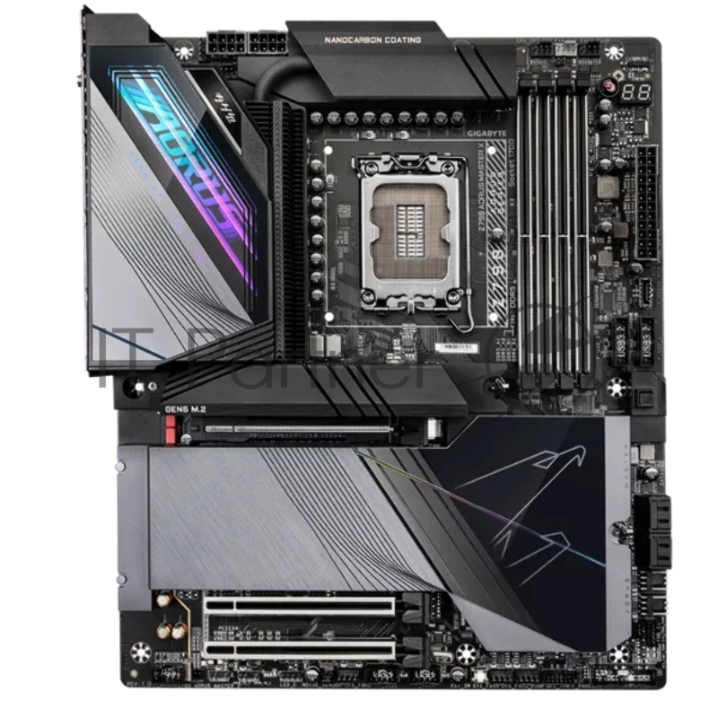 Материнская плата Gigabyte Z790 AORUS MASTER X, Soc-1700 Intel Z790 4xDDR5 ATX AC`97 8ch(7.1) 10Gigabit RAID+DP
