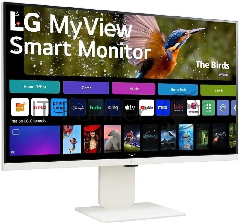 Монитор LG 31.5 MyView 32SR83U-W белый IPS LED 16:9 HDMI M/M матовая HAS 400cd 178гр/178гр 3840x2160 60Hz UHD USB 7.7кг