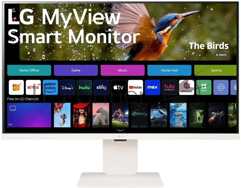 Монитор LG 31.5 MyView 32SR83U-W белый IPS LED 16:9 HDMI M/M матовая HAS 400cd 178гр/178гр 3840x2160 60Hz UHD USB 7.7кг
