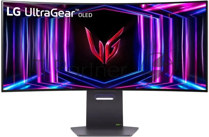 Монитор LG 34 UltraWide 34GS95QE-B черный OLED LED 21:9 HDMI M/M матовая HAS Piv 275cd 178гр/178гр 3440x1440 240Hz G-Sync FreeSync Premium Pro DP WQ USB 9.3кг