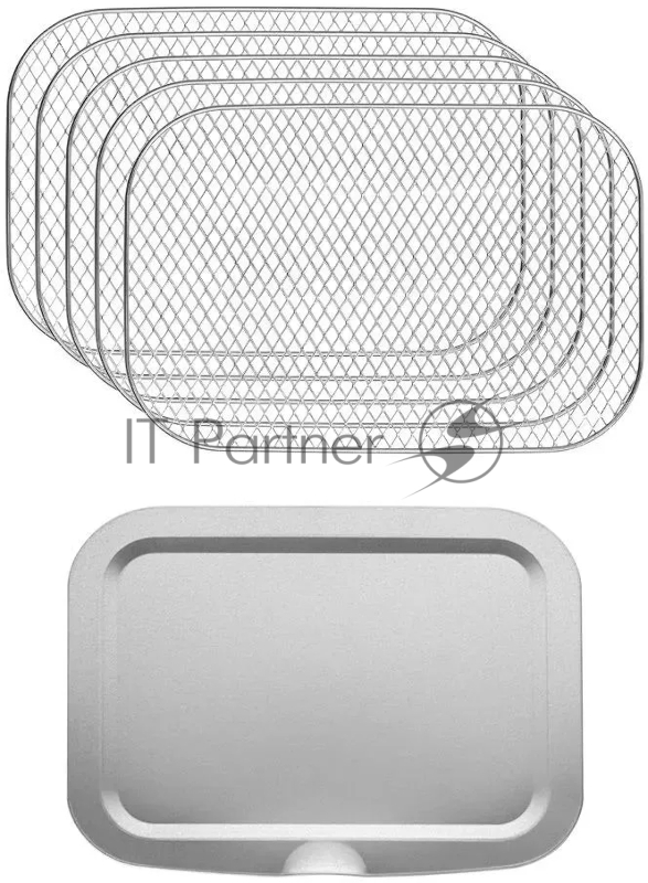 Сушка для фруктов и овощей Kitfort КТ-1952-3 5под. 300Вт лавандовый