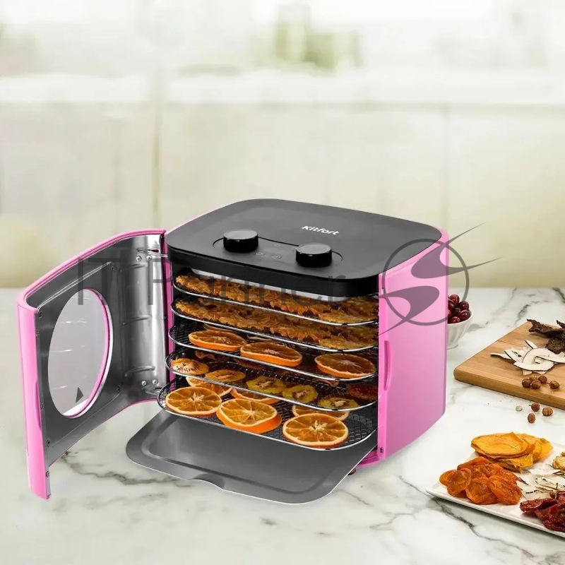 Сушка для фруктов и овощей Kitfort КТ-1952-3 5под. 300Вт лавандовый