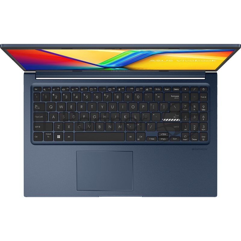 Ноутбук/ ASUS X1504ZA-BQ078W 15.6(1920x1080 (матовый) IPS)/Intel Core i3 1215U(1.2Ghz)/8192Mb/256PCISSD UHD Graphics/Cam/BT/WiFi/42WHr/war 1y/1.7kg/Quiet Blue/Win11Home