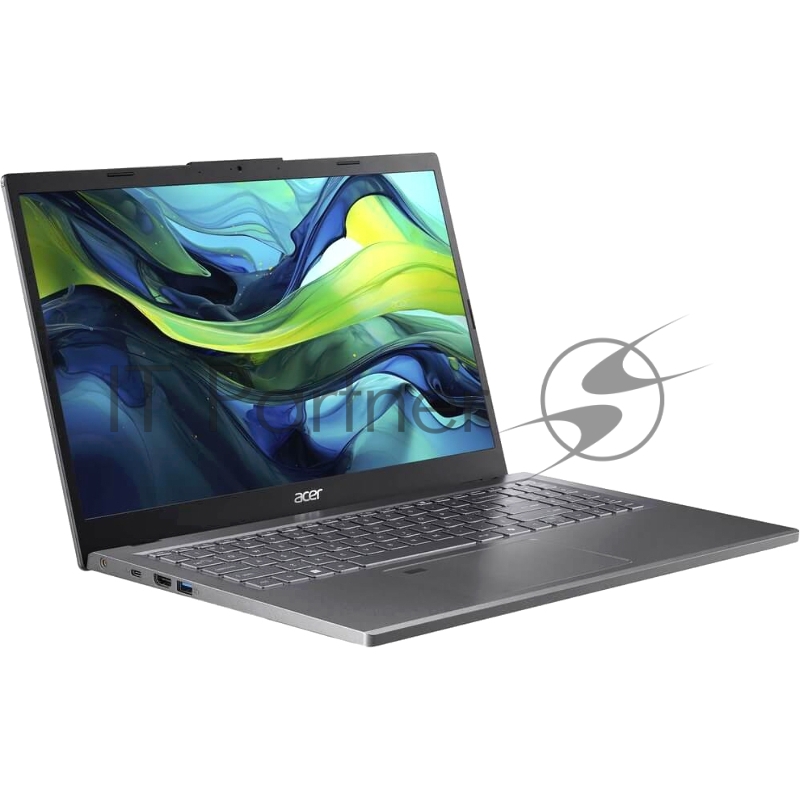 Ноутбук ACER Aspire A15-51M-59VN 15.6(1920x1080 (матовый) IPS)/Intel Core 5 120U(1.4Ghz)/8192Mb/512PCISSDG 1y/1.8kg/Iron/noOS