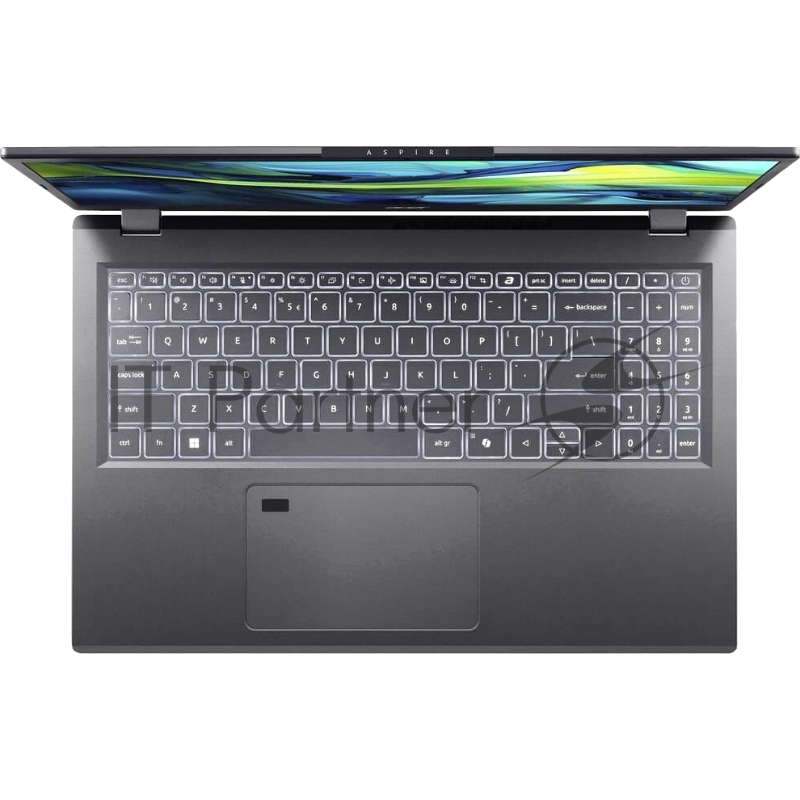 Ноутбук ACER Aspire A15-51M-53TD 15.6(1920x1080 (матовый) IPS)/Intel Core 5 120U(1.4Ghz)/16384Mb/512PCISSD 1y/1.8kg/Iron/Win11Home