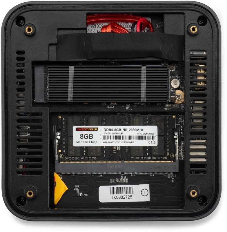 Неттоп IRU 110ALCN N100 (0.8) 8Gb SSD256Gb UHDG noOS GbitEth WiFi BT черный (2012483)