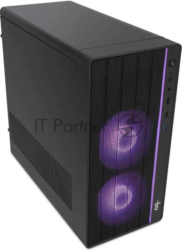 ПК IRU Game 510H6SEA MT i5 12400F (2.5) 16Gb SSD512Gb RTX3050 6Gb Free DOS GbitEth 500W черный (2023150)