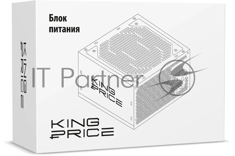 Блок питания KingPrice ATX 600W KPPSU600 (20+4pin) 120mm fan 4xSATA RTL