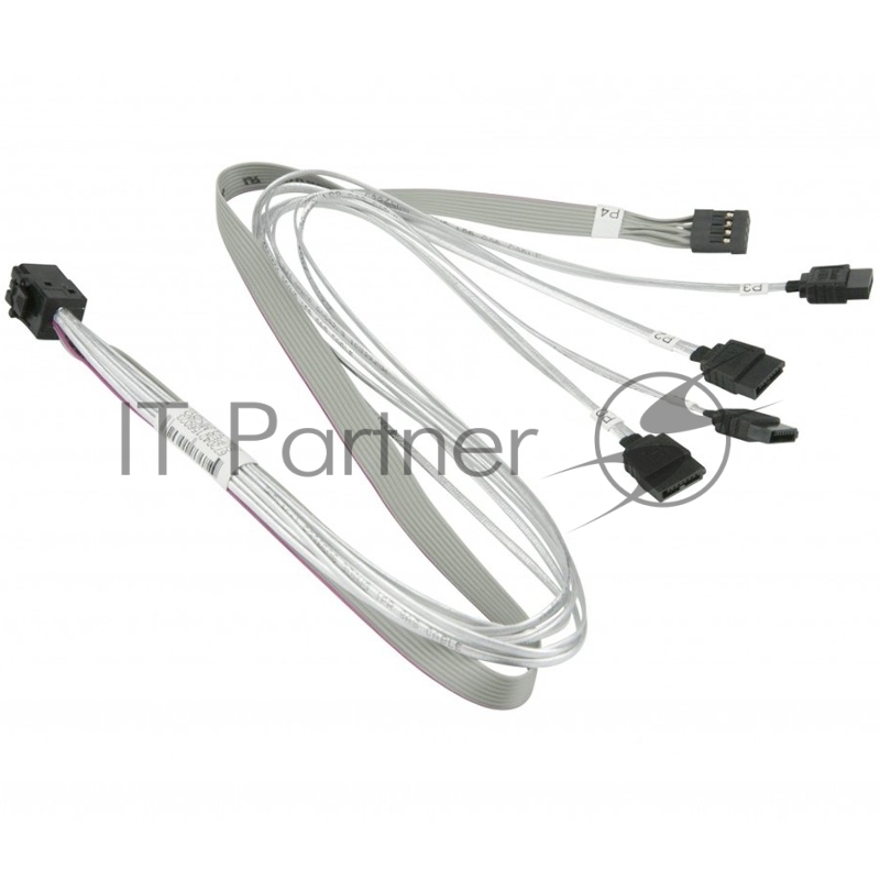 Кабель SuperMicro Internal Mini SAS HD to 4 SATA 50CM, S,w/50cm SB