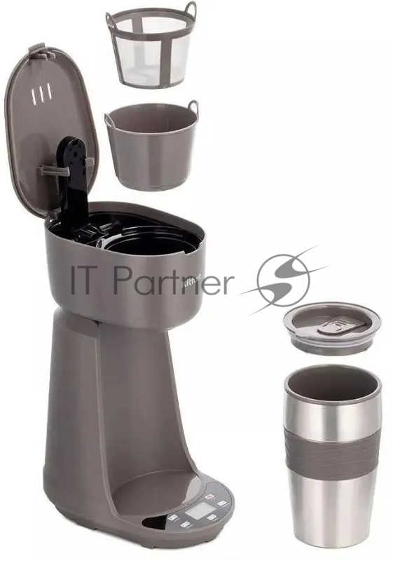 Кофеварка капельная Kitfort КТ-7304 750Вт серый