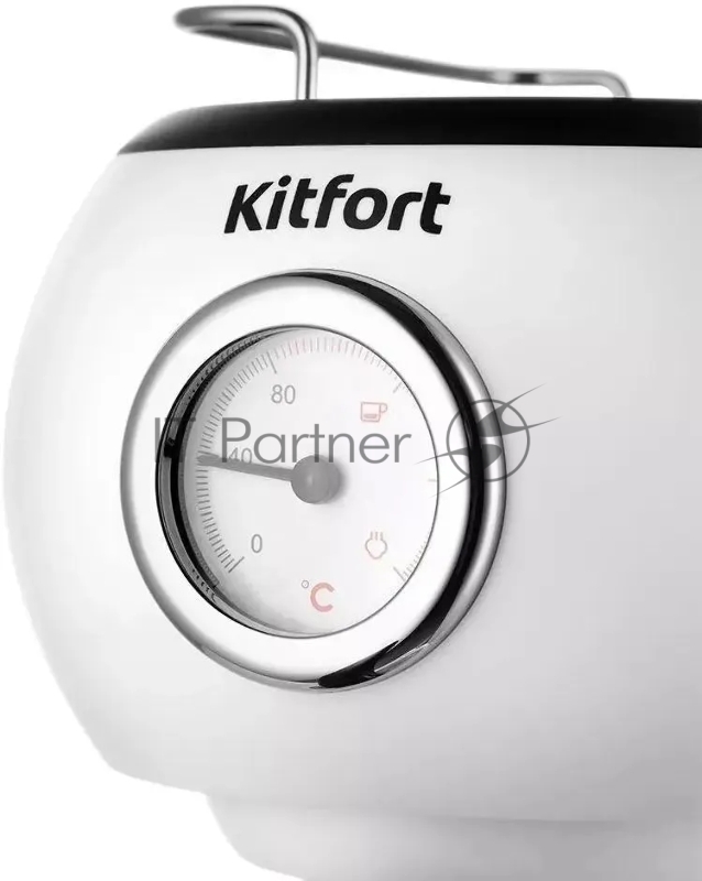 Кофеварка рожковая Kitfort КТ-7219 1100Вт белый