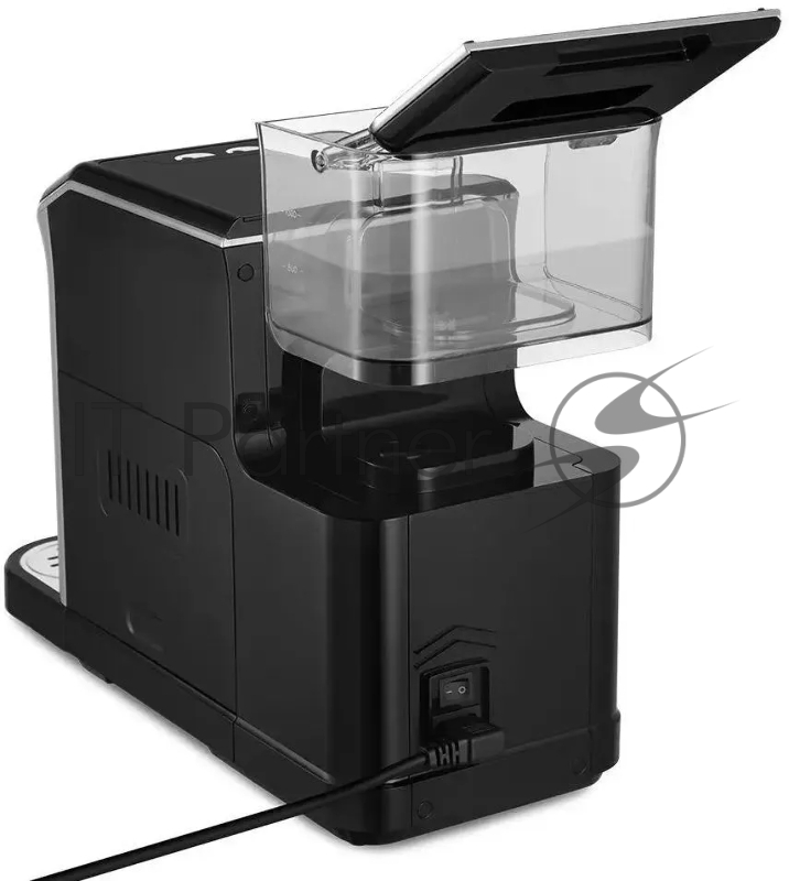 Кофемашина Kitfort КТ-7166 1350Вт черный/нержавеющая сталь