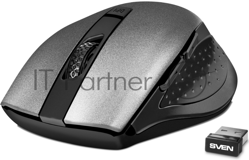 Мышь Sven RX-425W USB серый (SV-014476)