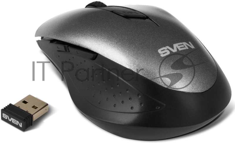 Мышь Sven RX-425W USB серый (SV-014476)