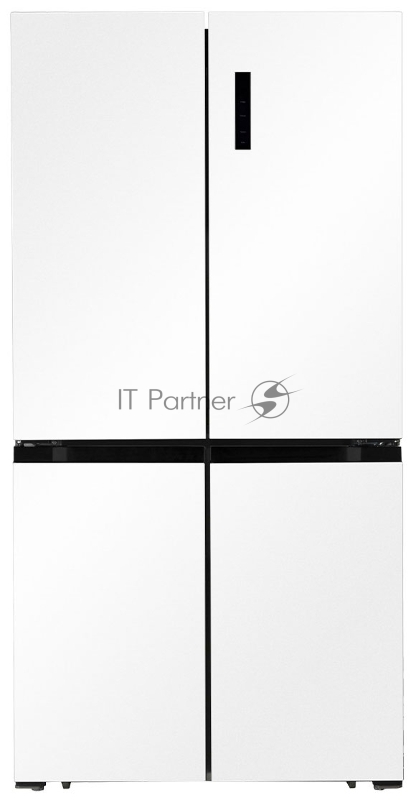 Холодильник LEX LCD505WID серебристый трехкамерный 321/144л морозилка снизу