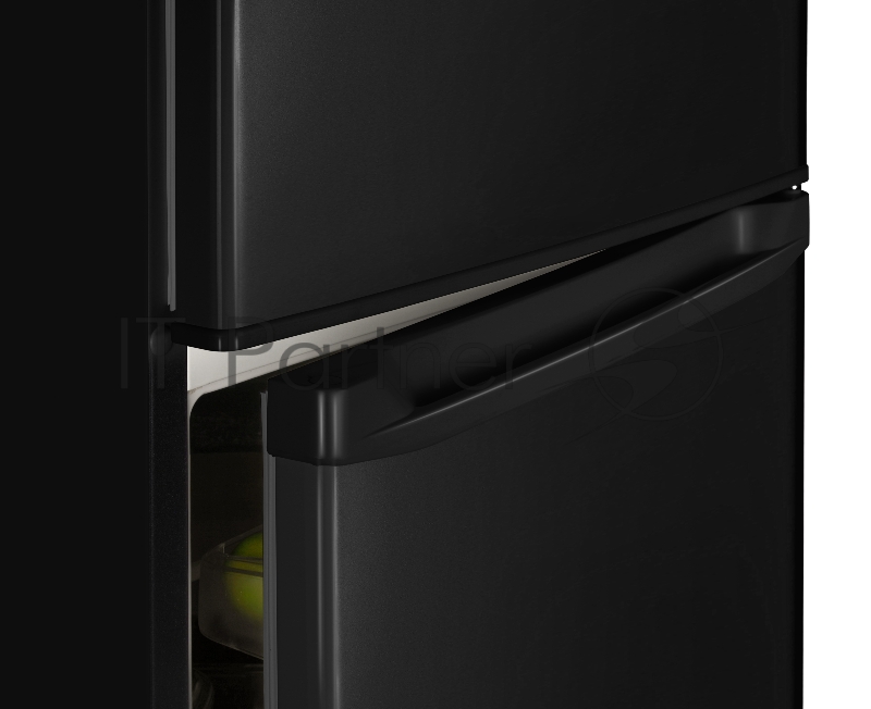 Холодильник NORDFROST NRT 145 232 черный двухкамерный 210/68л морозилка сверху