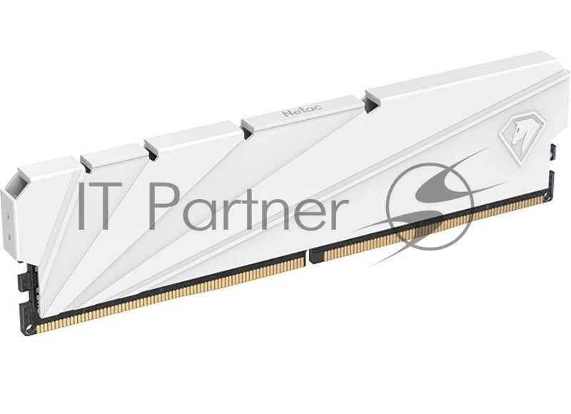 Оперативная память Netac 16GB DDR4 3600 (2x8GB) PC4-28800 DIMM Shadow S C18 White 18-22-22-42 1.35V XMP Dual