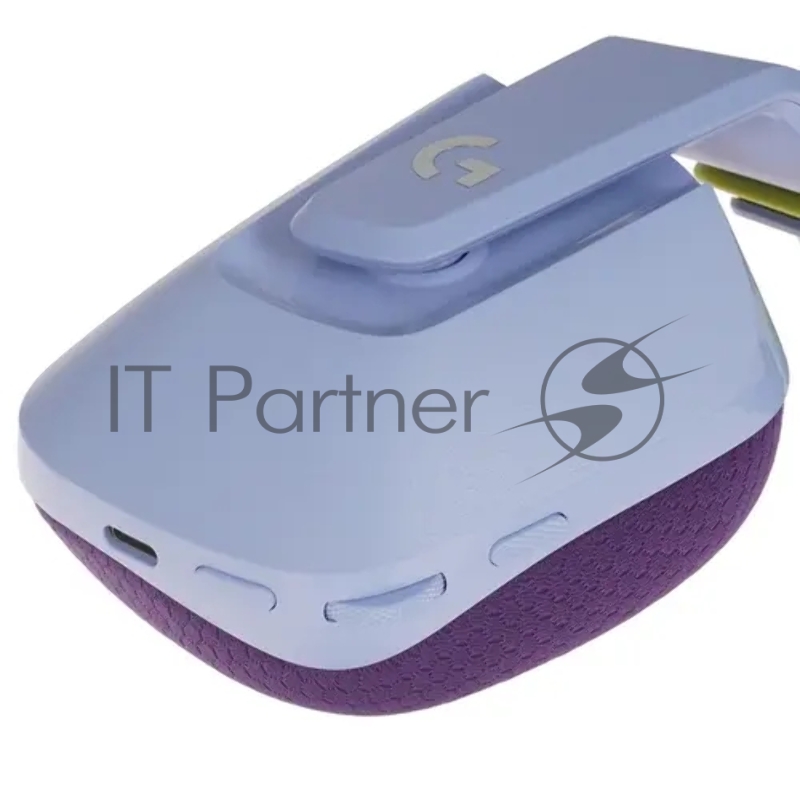 Наушники LOGITECH G733 беспроводные игровые сиреневые (USB, 2,4 ГГц, PRO-G 40 мм, RGB подсветка, 981-000893/981-000890)