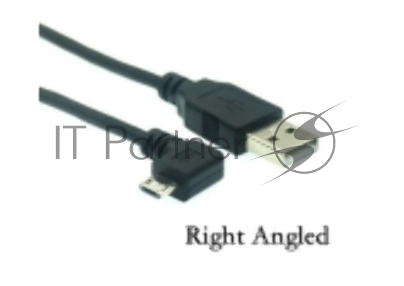 Кабель USB Type A на Micro USB угол вправо 1,5 м
