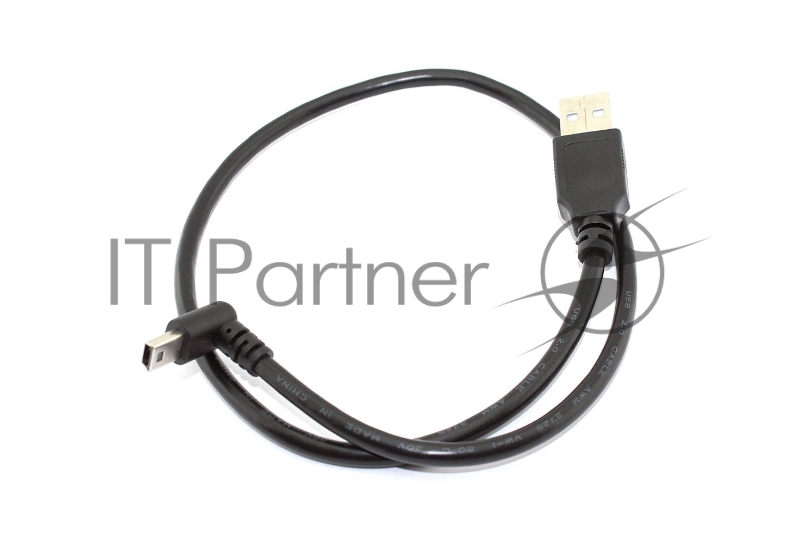 Кабель USB Type A на Mini USB угол вверх 0,5 м