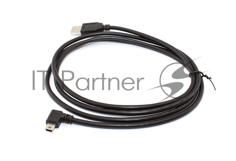 Кабель USB Type A на Mini USB угол влево 1,5 м