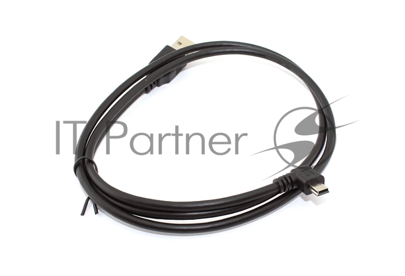 Кабель USB Type A на Mini USB угол влево 1 м