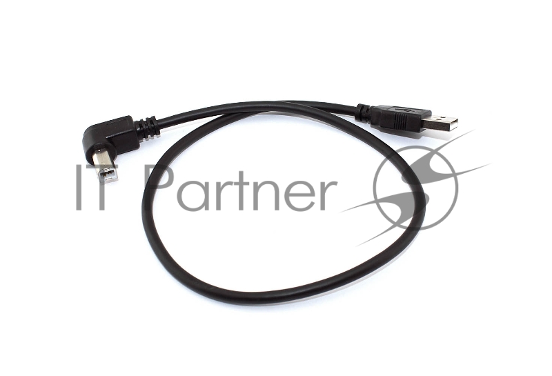 Кабель USB 2.0 на USB-B угол вправо 0,5 м