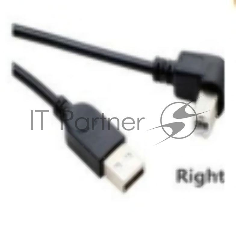 Кабель USB 2.0 на USB-B угол вправо 1,5 м
