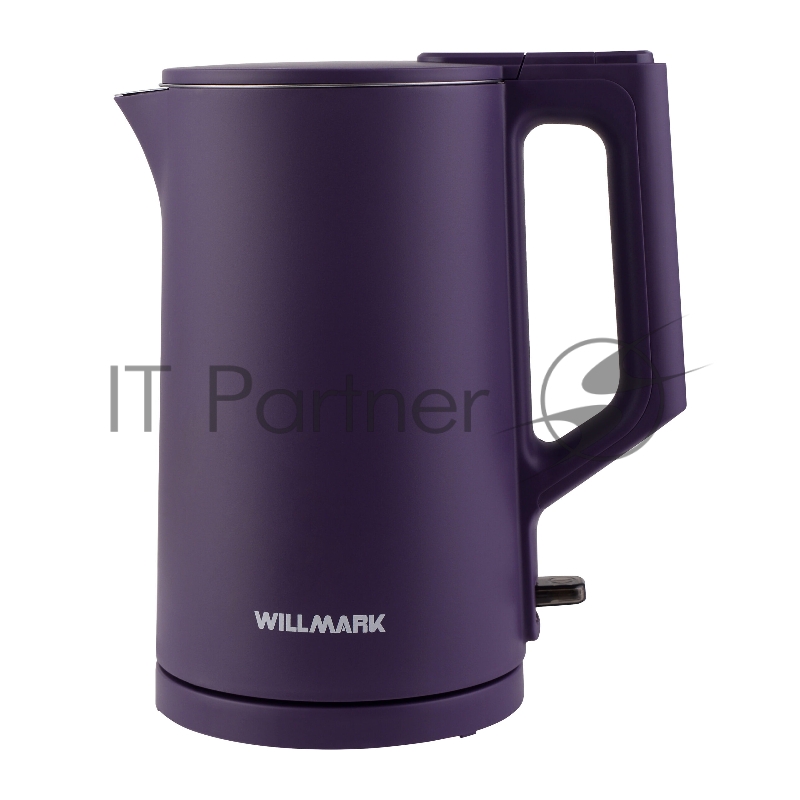 Чайник эл. WILLMARK WEK-1828PS (1.8л,двустен корпус,защ от перегр,STRIX контроллер, 2000Вт) фиолетов