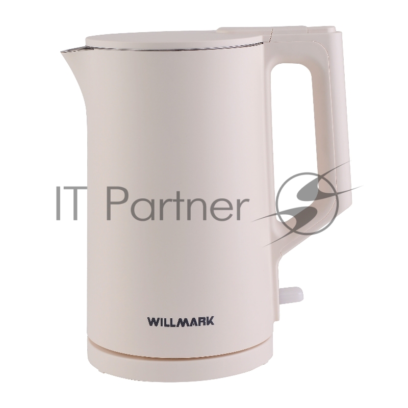 Чайник эл. WILLMARK WEK-1828PS (1.8л,двустен корпус,защ от перегр,STRIX контроллер, 2000Вт) белый