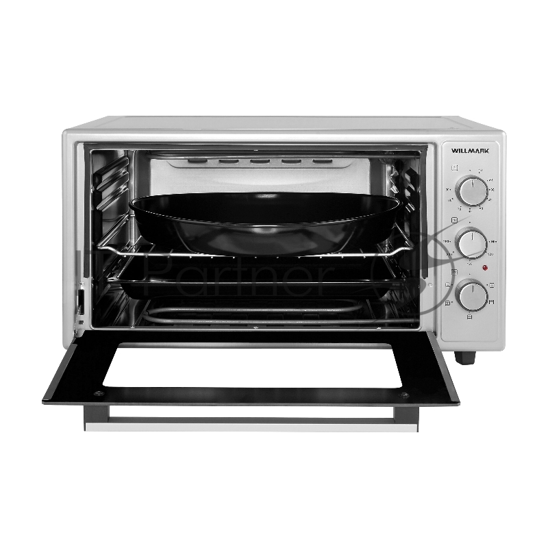Мини-печь WILLMARK WOF-505G (50л,конвекция, эмал.внутр.поверх,лампа,таймер 1500Вт)