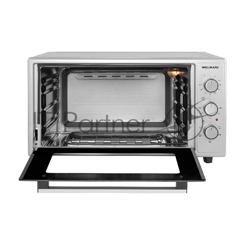 Мини-печь WILLMARK WOF-505G (50л,конвекция, эмал.внутр.поверх,лампа,таймер 1500Вт)