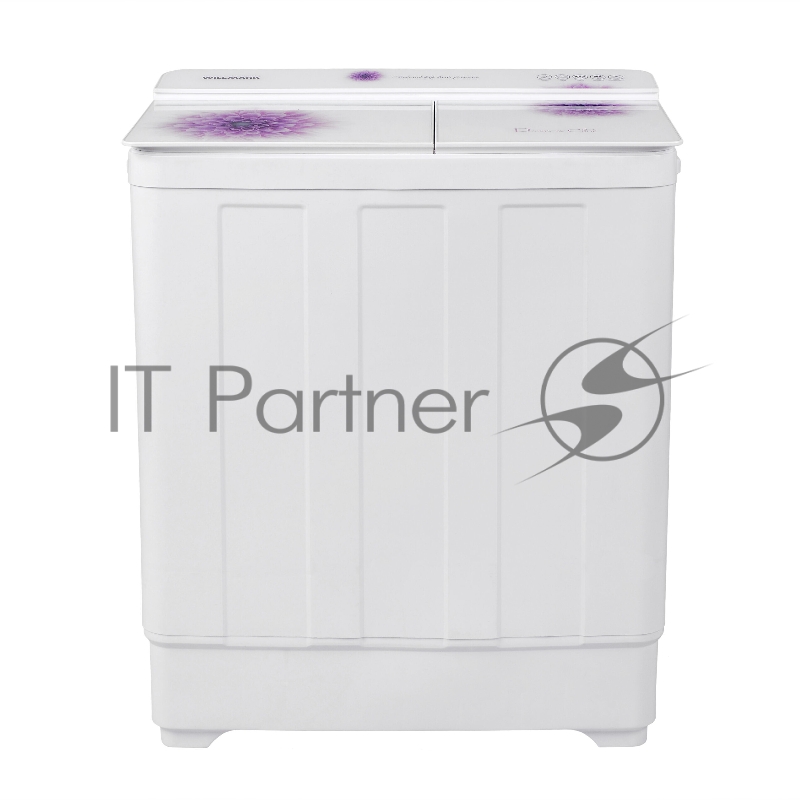 Стиральная машина WILLMARK WMS-75G (п/автомат, стир/отж 7.5кг/5.0кг, 1350об./мин.,стекл.крыш, насос)