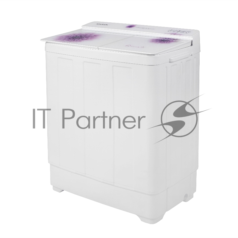 Стиральная машина WILLMARK WMS-75G (п/автомат, стир/отж 7.5кг/5.0кг, 1350об./мин.,стекл.крыш, насос)