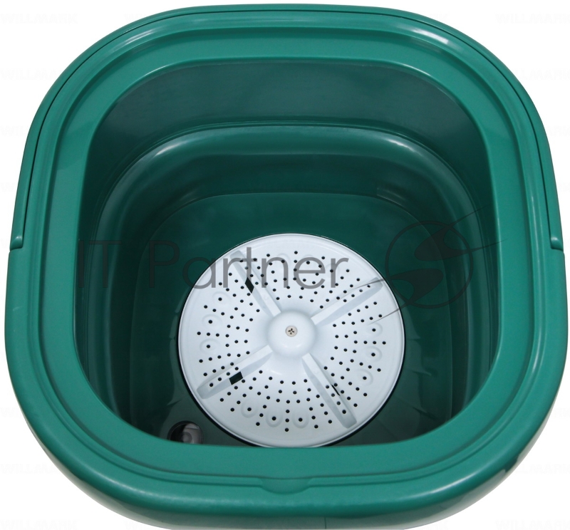 Стиральная машина OPTIMA МС-30СК (малютка 2,5кг, 170Вт., складная, цвет тёмный изумруд)