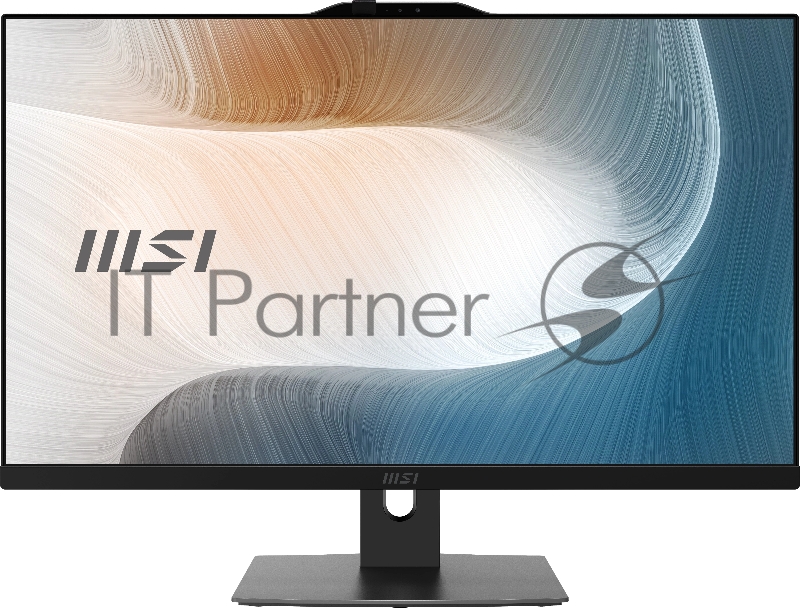Моноблок MSI Modern AM272P 12M AiO 27 FHD (1920x1080)IPS AG Non-touch, Core i3-100U (1.2GHz), 8GB DDR5(1x8GB),256GB SSD M.2,Intel UHD,WiFi,BT,camera,WirelessKB& Eng/Rus,NoOS,1y war-ty,Black