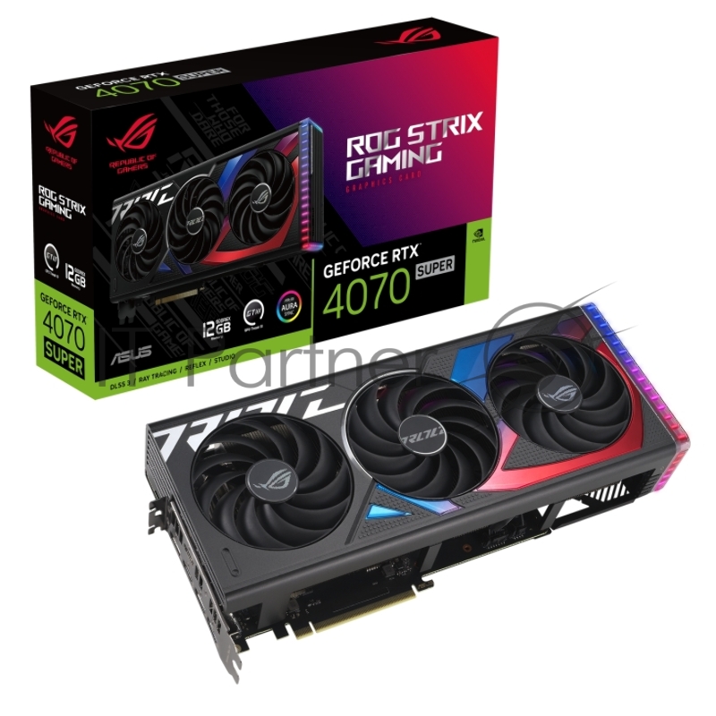 Видеокарта ASUS ROG-STRIX-RTX4070S-12G-GAMING/ HDMI*2 DP*3 12G D6X 90YV0KD1-M0NA00