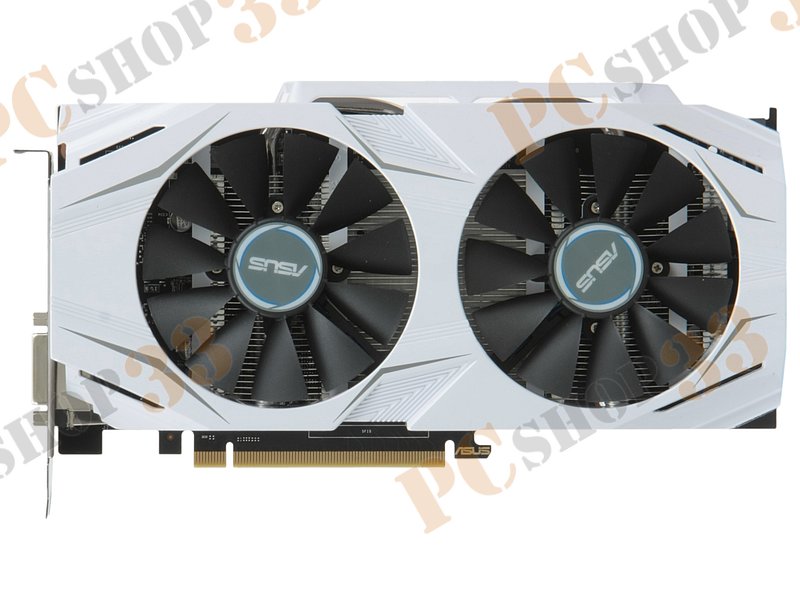 Видеокарта ASUS GeForce GTX 1060 6ГБ DUAL-GTX1060-O6G (GeForce GTX 1060, DDR5, DVI, 2xHDMI, 2xDP) (PCI-E)