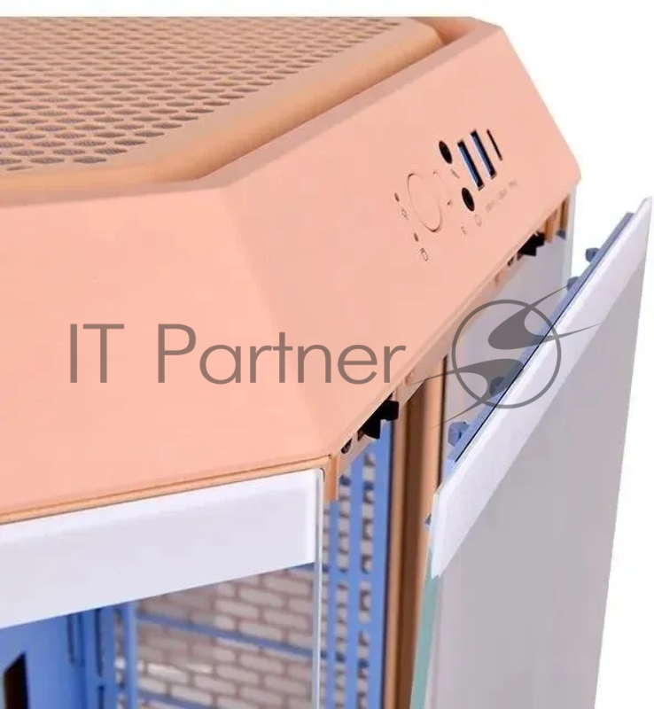 Корпус Thermaltake The Tower 300 розовый без БП miniITX 8x120mm 6x140mm 2xUSB3.0 audio bott PSU