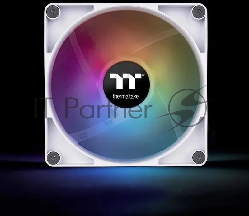 Вентилятор Thermaltake CT120 Sync ARGB белый 4-pin 25.8dB Ret (CL-F153-PL12SW-A)