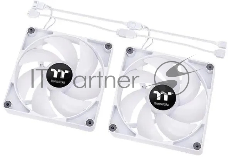 Вентилятор Thermaltake CT120 Sync ARGB белый 4-pin 25.8dB Ret (CL-F153-PL12SW-A)