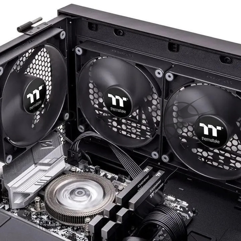 Вентилятор Thermaltake CT140 черный 4-pin 30.5dB Ret (CL-F148-PL14BL-A)