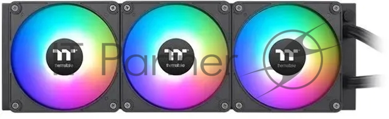 Система водяного охлаждения Thermaltake TH420 V2 Ultra EX ARGB Soc-AM5/AM4/1151/1200/1700 черный 4-pin 30.7dB Al+Cu LCD Ret (CL-W417-PL14SW-A)