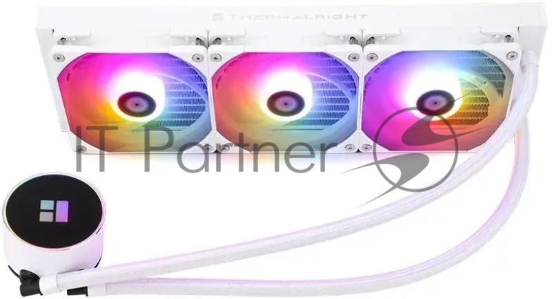 Система водяного охлаждения Thermalright Frozen Magic 360 White ARGB Soc-AM5/AM4/1151/1200/2066/201 белый 4-pin 25.6dB Al Ret (F-MAGIC-360-WH-ARGB)