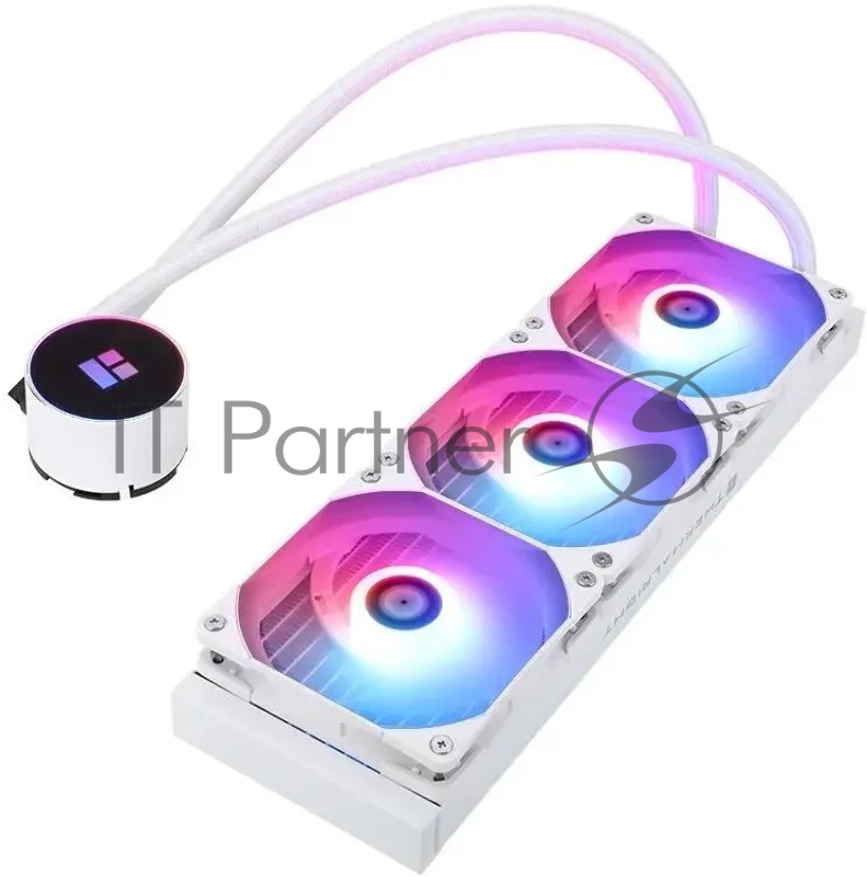 Система водяного охлаждения Thermalright Frozen Magic 360 White ARGB Soc-AM5/AM4/1151/1200/2066/201 белый 4-pin 25.6dB Al Ret (F-MAGIC-360-WH-ARGB)