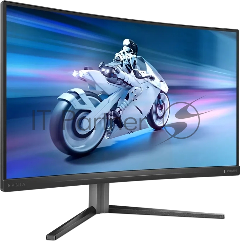 Монитор LCD 27 16:9 1920х1080(FHD) VA, Curved, nonGLARE, 280 Hz, 300 cd/m2, H178°/V178°, 3000:1, 80M:1, 16.7M, 1ms, 2xHDMI, DP, Height adj, Pivot, Tilt, Swivel, 3Y, Black